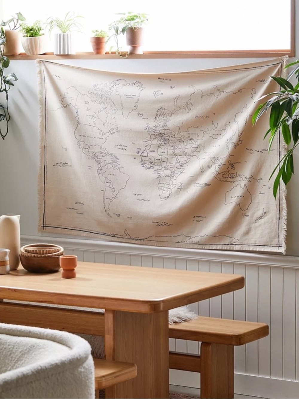 Map Tapestry - Picture 2 of 6